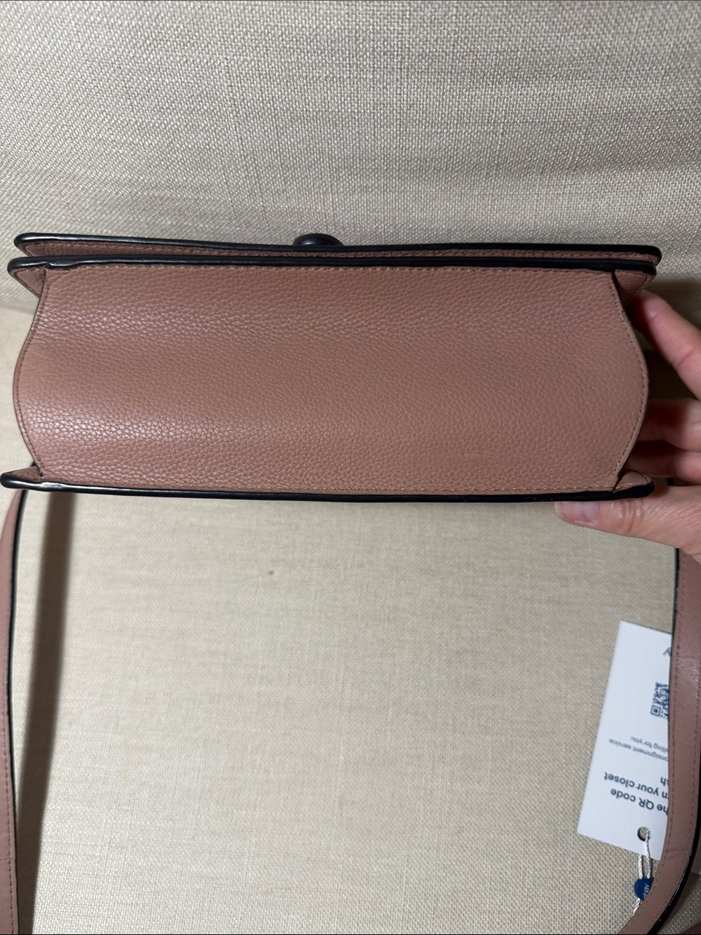 Loewe Pink Leather Barcelona Puzzle-Accent Top Handle Bag - Picture 11 of 16